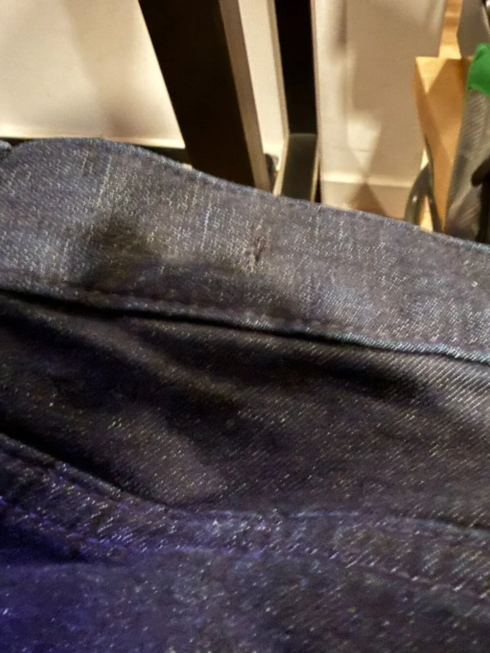 Banana Republic dark blue jeans